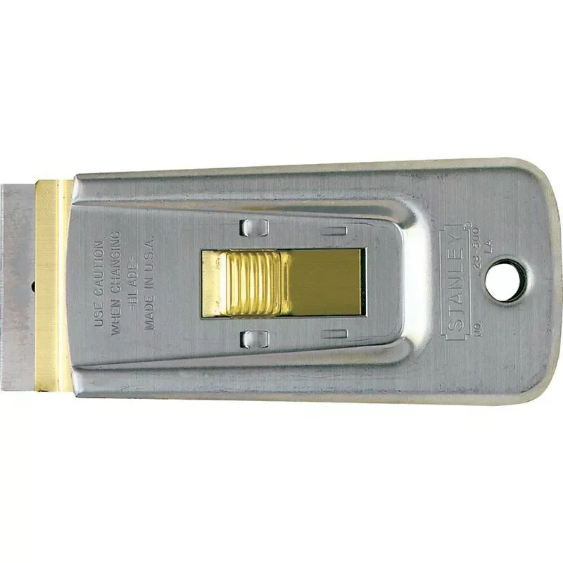 Skrobak z wymiennym ostrzem + 5 ostrzy zapasowych  - karta STANLEY®