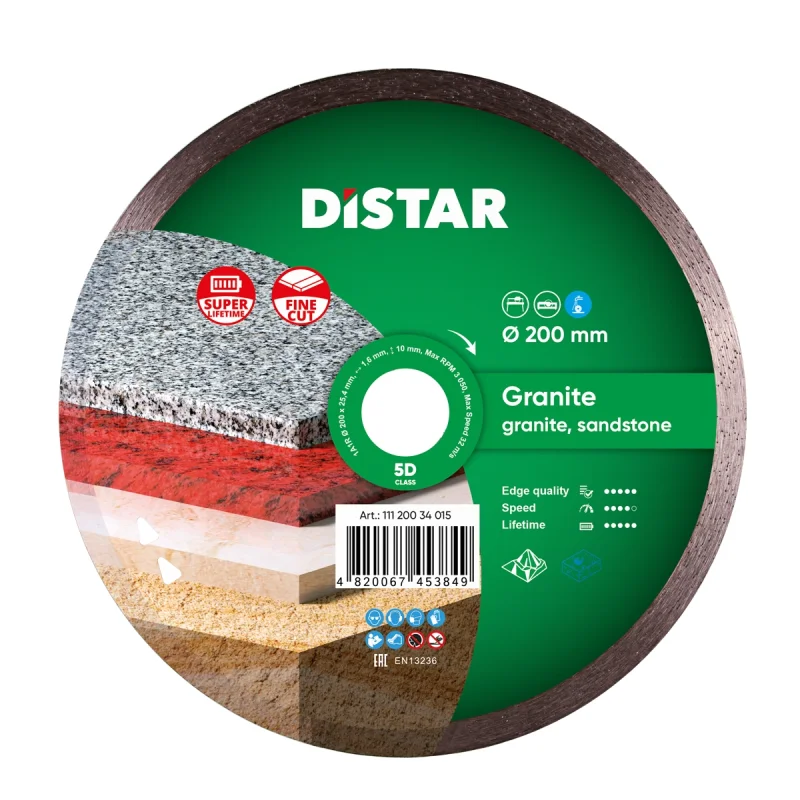Tarcza tnąca diamentowa Distar 200x25,4 mm
