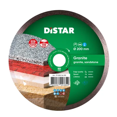 Tarcza tnąca diamentowa Distar 200x25,4 mm