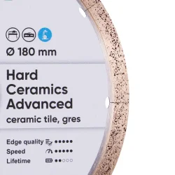 Tarcza do gresu Distar 111 205 28 014 180x25,4mm