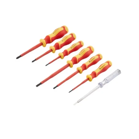 Komplet wkrętaków izolowanych VDE 7szt