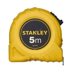 Miara stalowa STANLEY 5 m x 19 mm obudowa z tworzywa  - karta STANLEY®