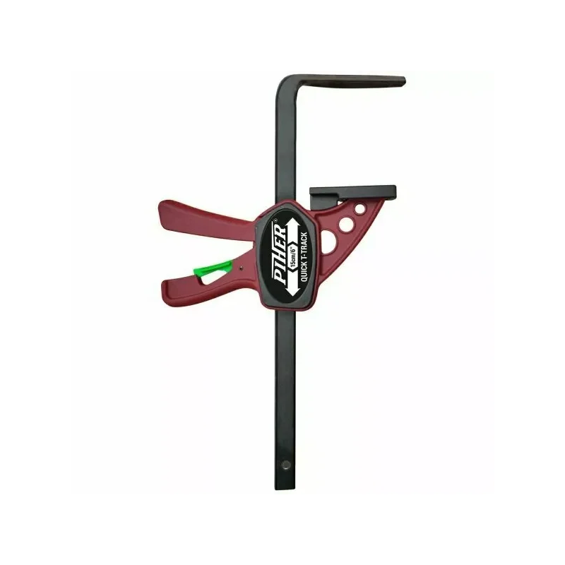 Zestaw 2 szt ścisk stołowy QUICK 22 cm do szyny