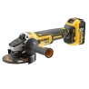 Szlifierka kątowa aku 18V XR 3x5Ah 125mm z silnikiem bezszczotkowym Perform&Protect TSTAK II DCG405P3 DeWALT