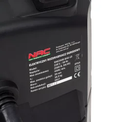 Rozdrabniacz do gałęzi 2500W SHE250B-BAG-LD2 NAC