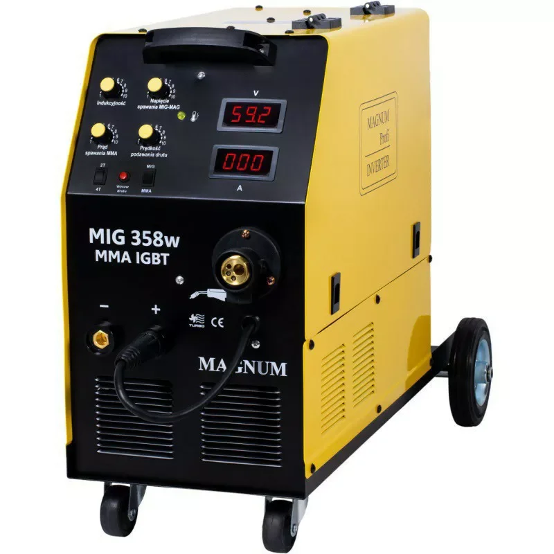 SPAWARKA MIG 358W MMA MAGNUM 350A MB25/5