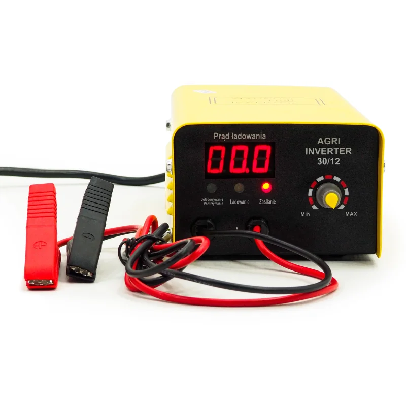 Prostownik inwertorowy AGRI 30 12V /5-20A (50-300Ah) ŻÓŁTY MAGNUM