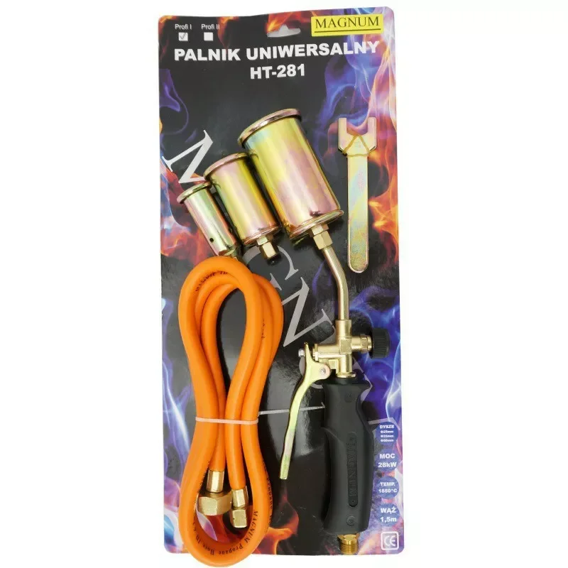 Palnik okrągły do opalania 1W3 wąż HT-281