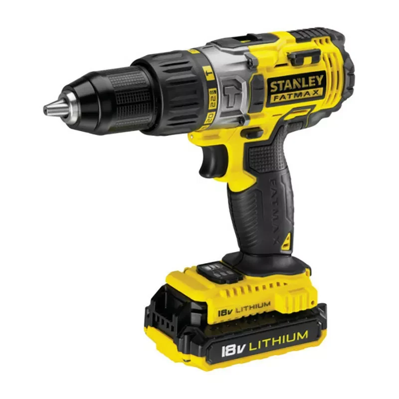 Wiertarko-wkrętarka udarowa 18V, 2x aku.2,0Ah, 51Nm STANLEY FatMax