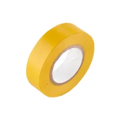 Taśma izolacyjna żółta 19mm x 0,13mm x 10m Verkatto