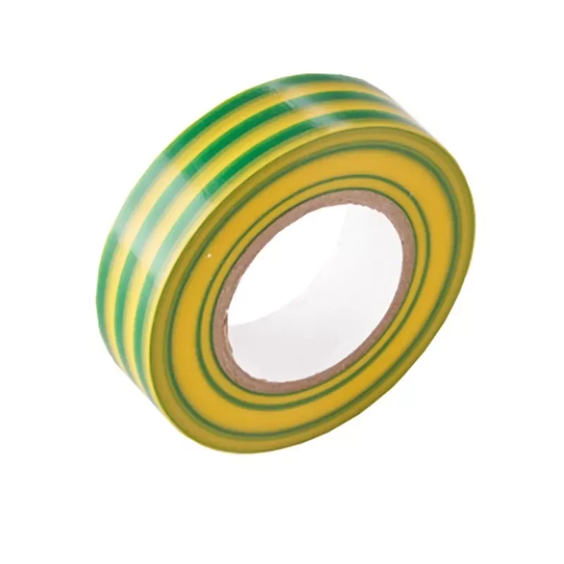 Taśma izolacyjna żółto-zielona 19mm x 0,13mm x 10m Verkatto