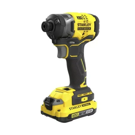 Zakrętarka udarowa beszczotkowa 3-biegowa linia V20 napięcie 18V, 2 aku. 2,0Ah, kufer STANLEY® FATMAX®