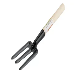 Widełki z drewnianą rączką