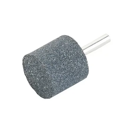 Kamień ścierny na trzpieniu cylindryczny, czarny 16x32x6mm VERKATTO