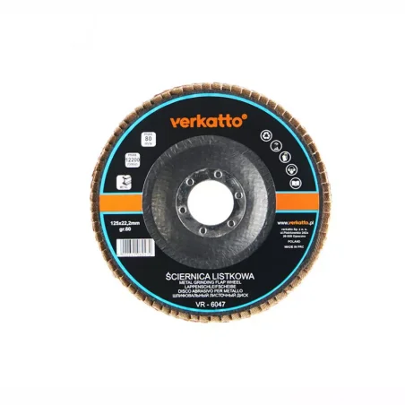 Ściernica listkowa 125mm p.60