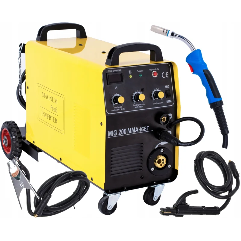 Półautomat spawalniczy MIG 200 IGBT/ bez uchwytu tig/