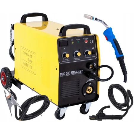 Półautomat spawalniczy MIG 200 IGBT/ bez uchwytu tig/
