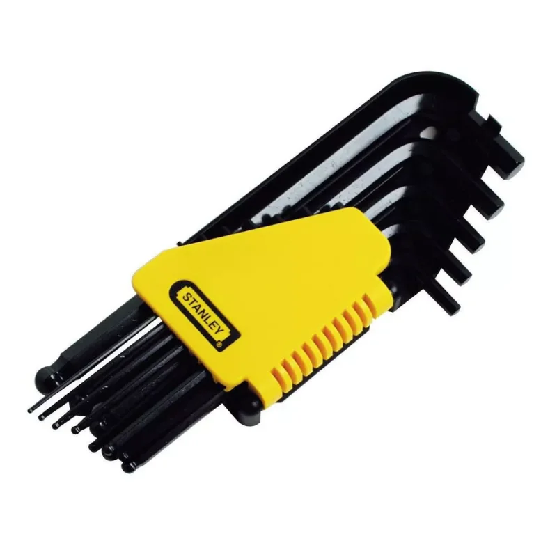 Klucze sześciokątne z łbem kulistym kpl.12 szt.1/16"-3/8" STANLEY