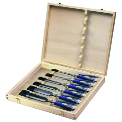 Zestaw 6 dłut w drewnianym pudełku - 6, 10, 15, 20, 25, 35 mm IRWIN