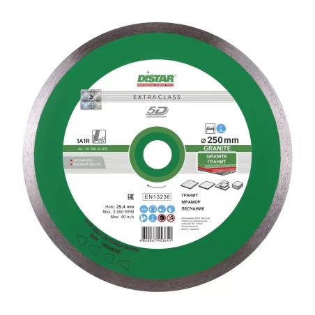 Tarcza diamentowa tnąca 1A1R 250mm GRANITE DISTAR