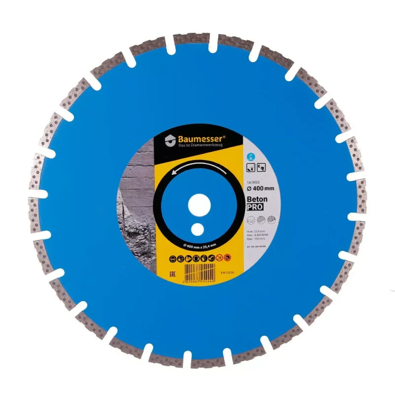 Tarcza diamentowa tnąca 1A1RSS 400mm BETON PRO DISTAR