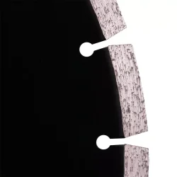 Tarcza diamentowa tnąca 1A1RSS 350mm ASPHALT PRO DISTAR