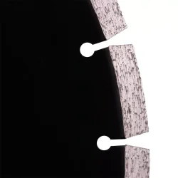 Tarcza diamentowa tnąca 1A1RSS 400mm ASPHALT PRO DISTAR