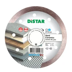 Tarcza diamentowa tnąca 1A1R 115mm HARD CERAMICS DISTAR