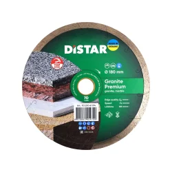 Tarcza diamentowa tnąca 1A1R 180mm GRANITE PREMIUM DISTAR