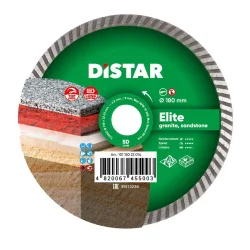 Tarcza diamentowa tnąca 1A1R Turbo 180mm ELITE DISTAR