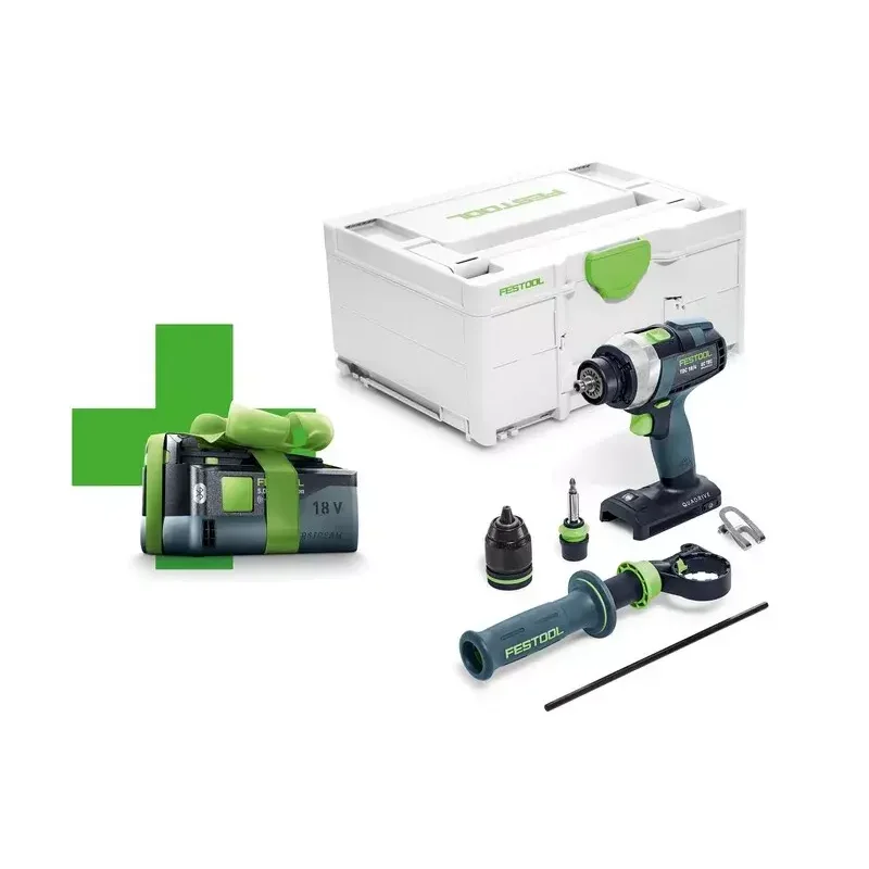 Wiertarko-wkrętarka akumulatorowa TDC 18/4 I-Basic Festool