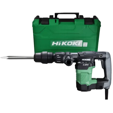 MŁOT Wyburzeniowy SDS-MAX H41MB2 WSZ , 950 W, 10J, 5,24 KG , 3000 udar/min  LVH - antywibracja w rękojeści, walizka HIKOKI
