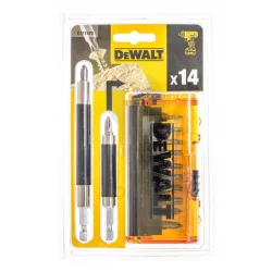 Zestawy końcówek wkrętarskich14-części DT71570-QZ DeWALT