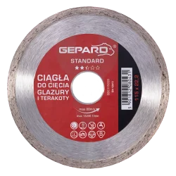 Tarcza diamentowa ciągła 115 STANDARD GEPARD