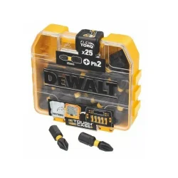 Końcówki wkrętarskie EXTREME FLEXTORQ™ PH2/25mm 25szt. TicTac DeWALT