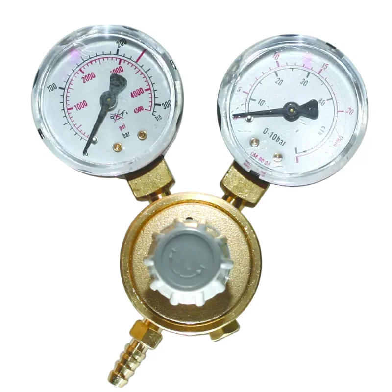 REDUKTOR BUTLOWY GAZU 2 MANOMETRY CO2/ARG typ C306