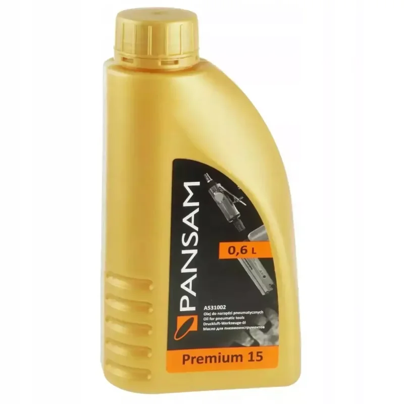 Olej do narzędzi pneumatycznych Premium 15 0.6l Pansam