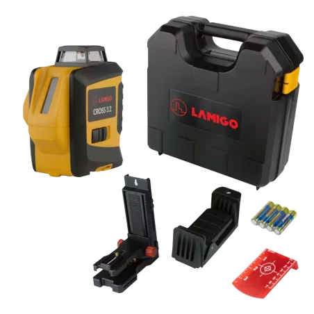 Samopoziomujący laser liniowy CROSS 3.2 w walizce z osprzętem podstawowym