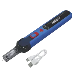 Lutownica oporowa 4V 2,0Ah, bezprzewodowa USB DEDRA