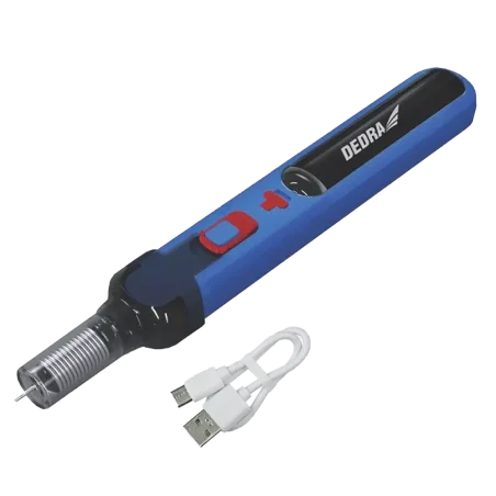 Lutownica oporowa 4V 2,0Ah, bezprzewodowa USB DEDRA