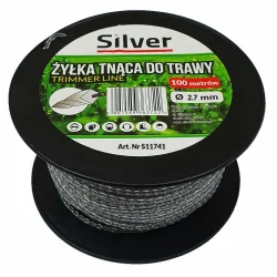 Żyłka do cięcia trawy wzmocniona 2.7mmx100m skręcana DUO-LINE S11741