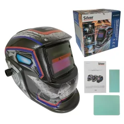 Przyłbica spawalnicza samościemiająca