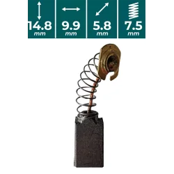 SZCZOTKI WĘGLOWE do VSD703 Vander   N.Z.