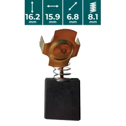 SZCZOTKI WĘGLOWE do VPE712 Vander