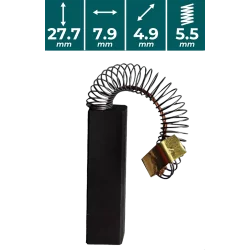 SZCZOTKI WĘGLOWE do VWS770/VSR796 długie Vander