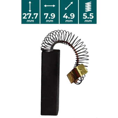 SZCZOTKI WĘGLOWE do VWS770/VSR796 długie Vander