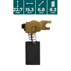 SZCZOTKI WĘGLOWE do VAG742/VSK742 Vander