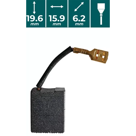 SZCZOTKI WĘGLOWE do ASK001 Vander