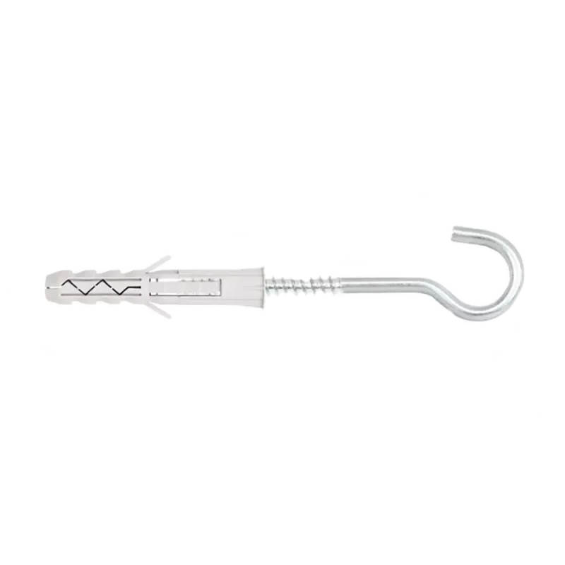 KOŁEK ROZPOROWY Z HAKIEM SUFITOWYM 10X5,5X60