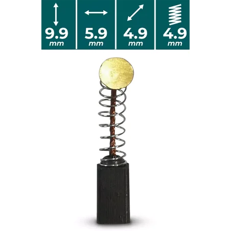 SZCZOTKI WĘGLOWE do VWE740 Vander